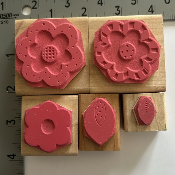 CTMH S435 Funky Florals stamp set - Picture 2 of 5